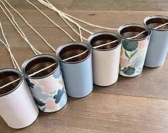 Wedding Car Tin Cans-Just Married/Make Some Noise/Car Cans/Aluminum Cans/Bride/Groom/Custom/Getaway/Tin Cans/Rustic/Chic/Charm/Wedding/Decor