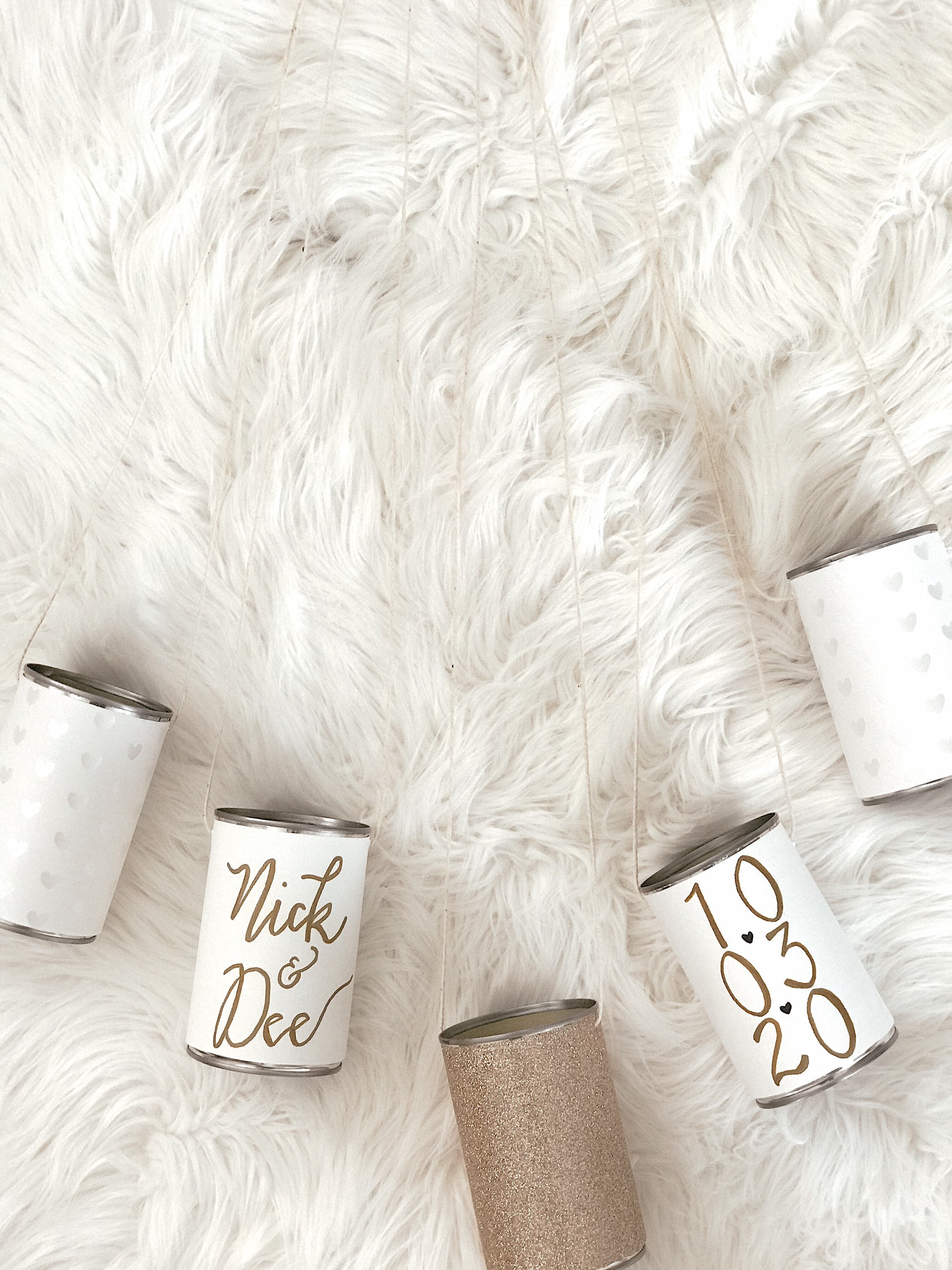 Personalized Wedding Car Tin Cans-just Married/make Some Noise/car Cans Personalized Wedding Car Tin Cans-just Married/make Some Noise/car Cans
