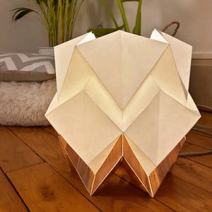 Origami Table Lamp in paper image 4