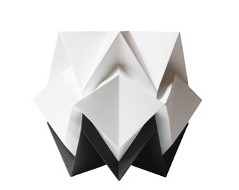 Origami Table lampe in paper