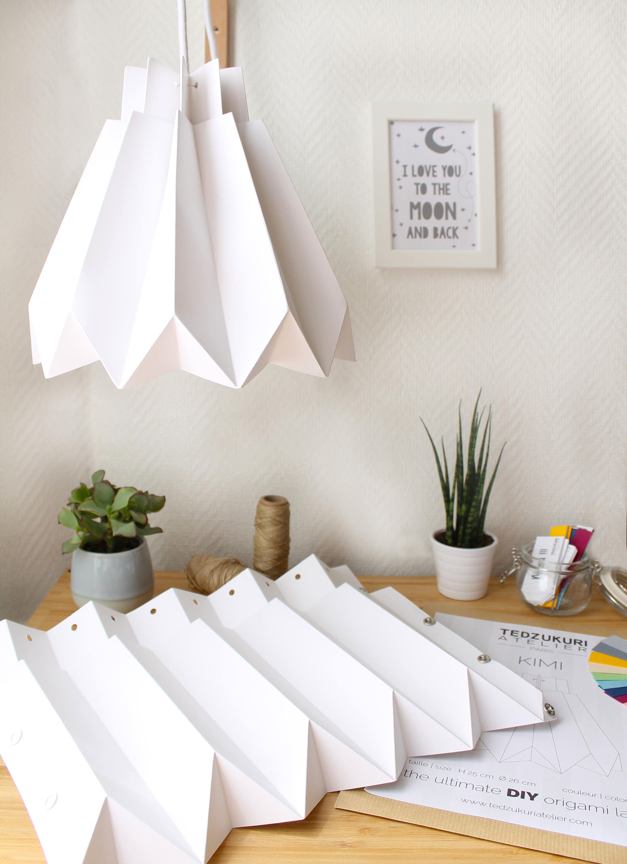DIY LAMP SHADE Origami Lampshade Lampshade Kids Room - Etsy