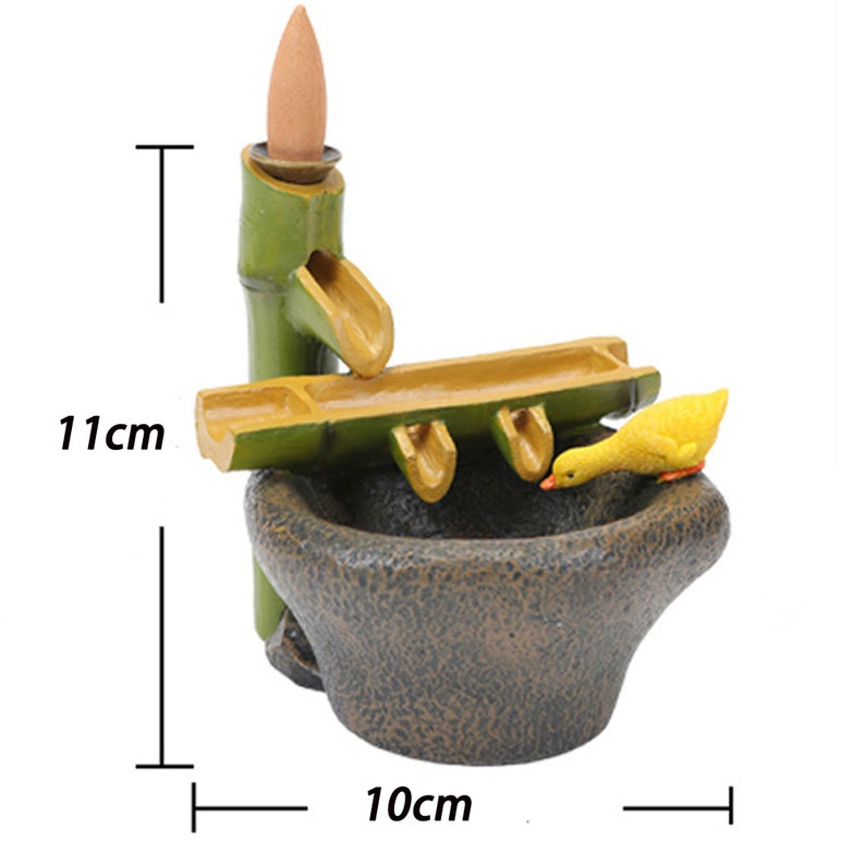 Bamboo Bird Incense Burner Inverted Incense Burner Incense Etsy