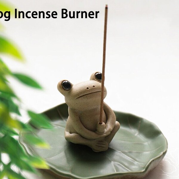 Frog Incense Burner Etsy