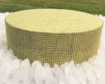 glitter cake stand etsy