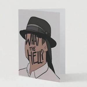 Tim Robinson Brian&#39;s Hat Thank You Card | Funny Card | Printable Digital Download Card| I Think You Should Leave