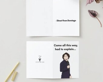 Domingo SNL trending song, Domingo Expresso, Expresso parade, Blank Card | Funny Card | Printable Digital Download Card| Domingo | SNL