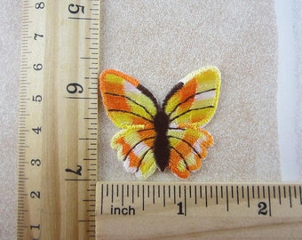 Butterfly Embroidered Iron On Patch