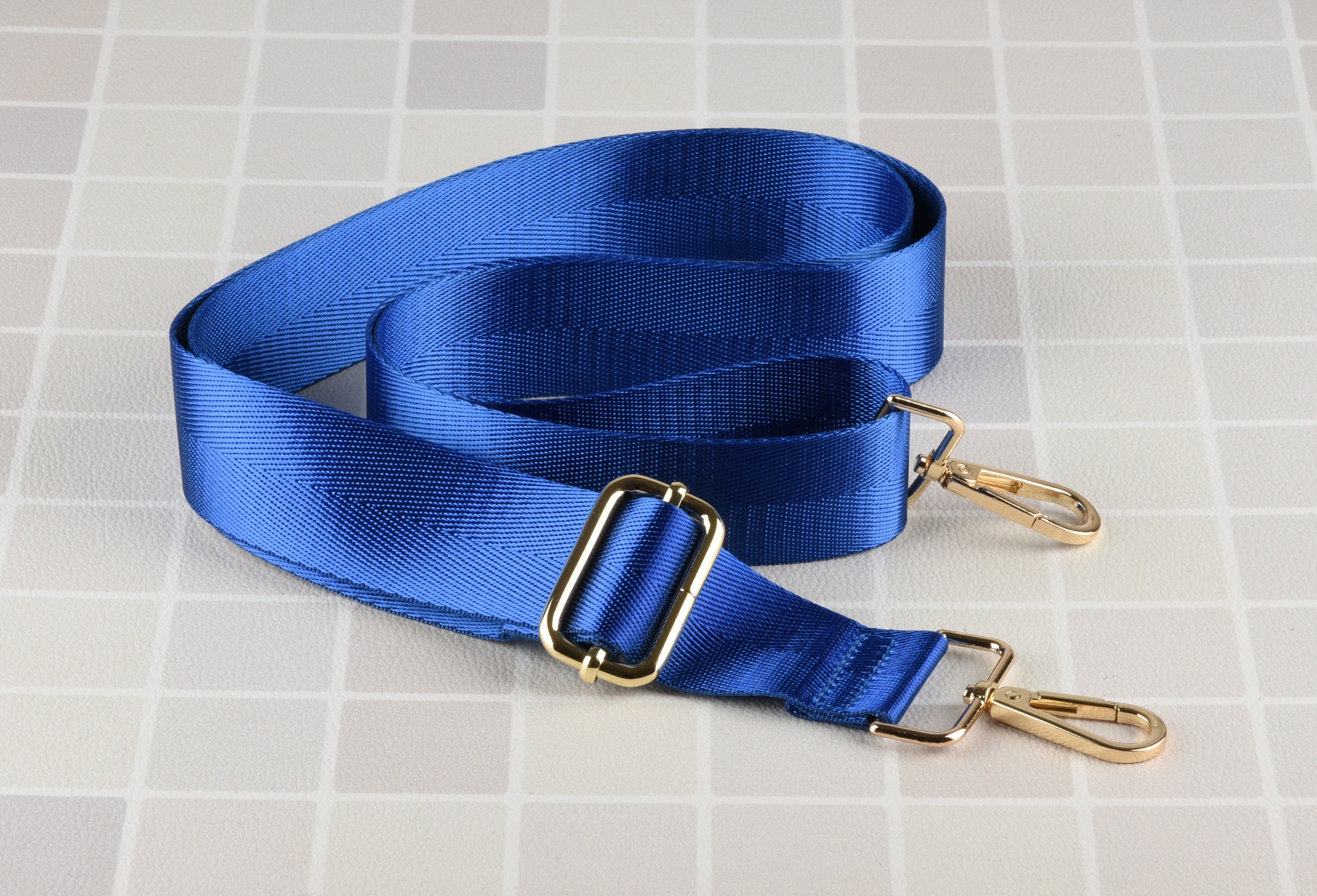 Blue Nylon Strap for Bag 1.5 inch Wide Cross Body Strap Etsy
