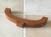 20cm Wooden Purse Frame Wood Clutch Bag Handle - one piece 