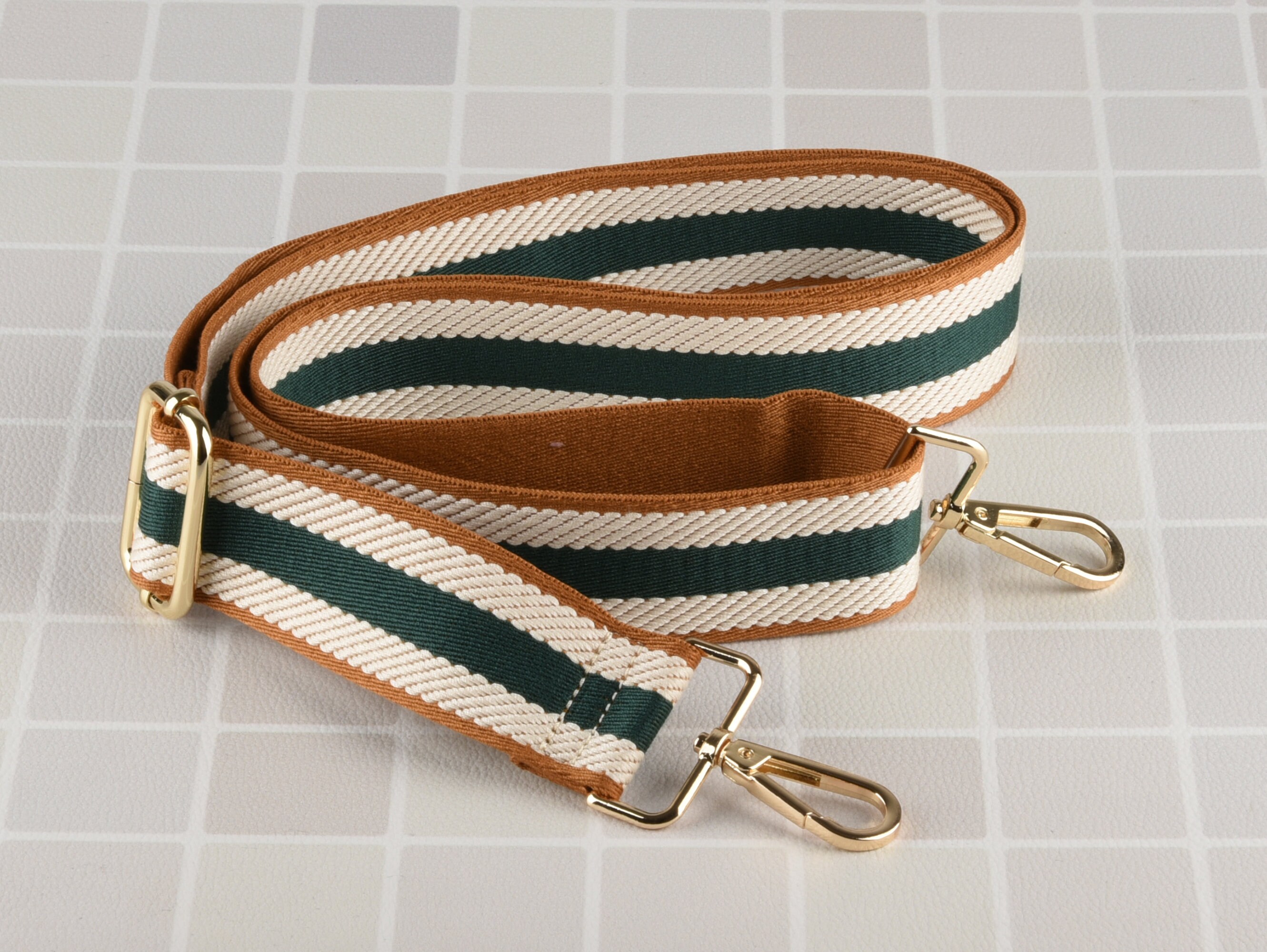 Off White and Green Crossbody Bag Strap Adjustable Handbag Etsy