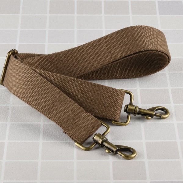 Brown Crossbody Bag Strap Adjustable Handbag Strap