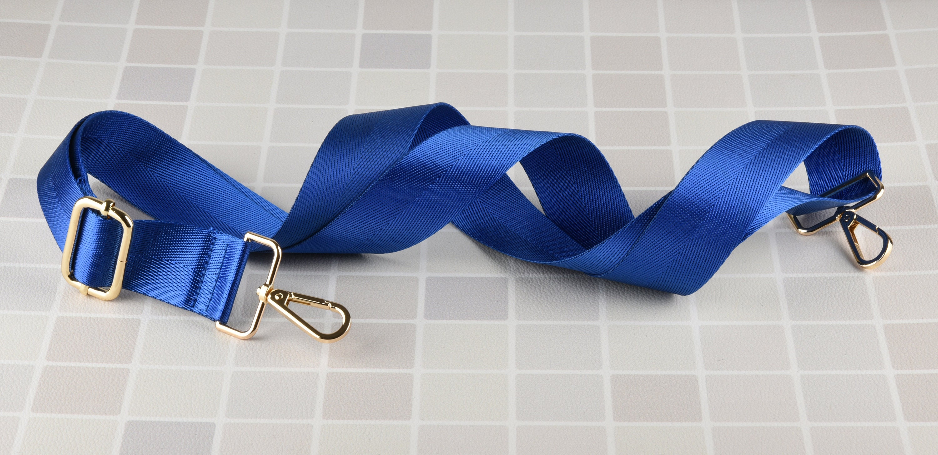 Blue Nylon Strap for Bag 1.5 inch Wide Cross Body Strap Etsy