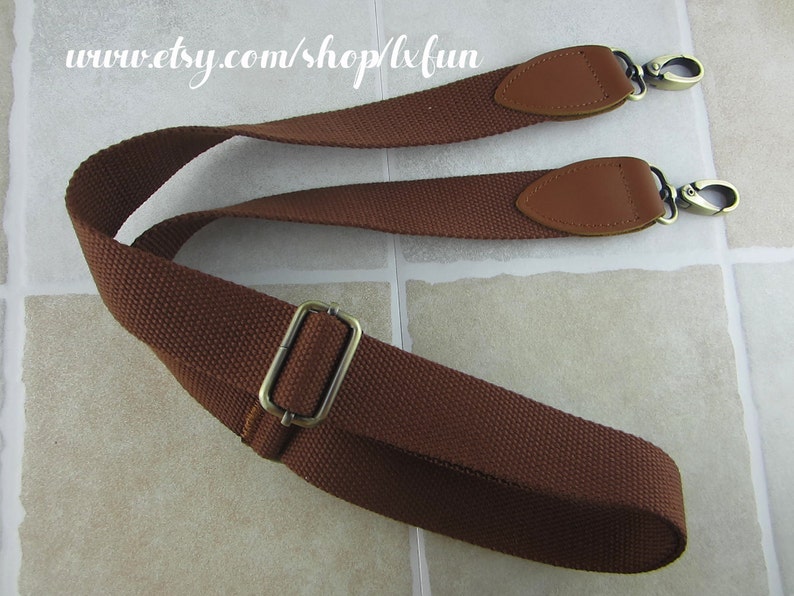 Adjustable Cotton bing Bag Strap Etsy