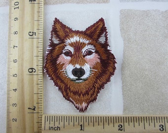 Fox Patch - Animal Embroidered Iron On Patch