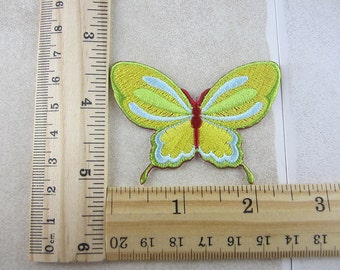 Geborduurde Butterfly Patch ijzer/Naai