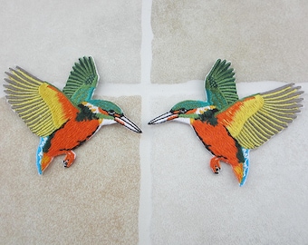 Bird Patch - Animal Embroidered Iron On Patches