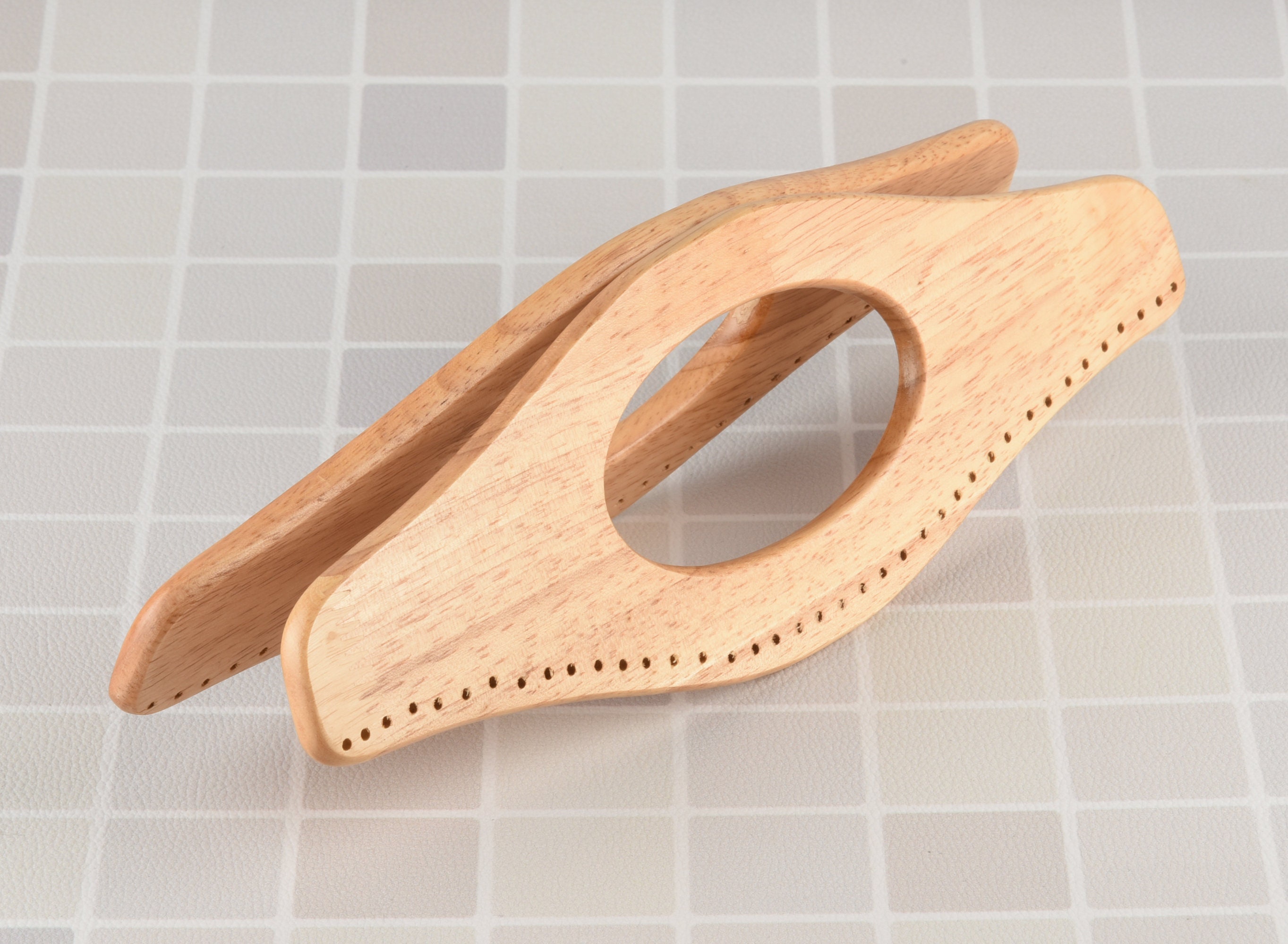 Natural Color Wood Bag Handles one pair Etsy