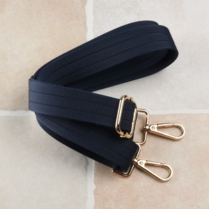 Dunkelblauer Nylongurt für Tasche, 3 cm breiter Kreuzgurt