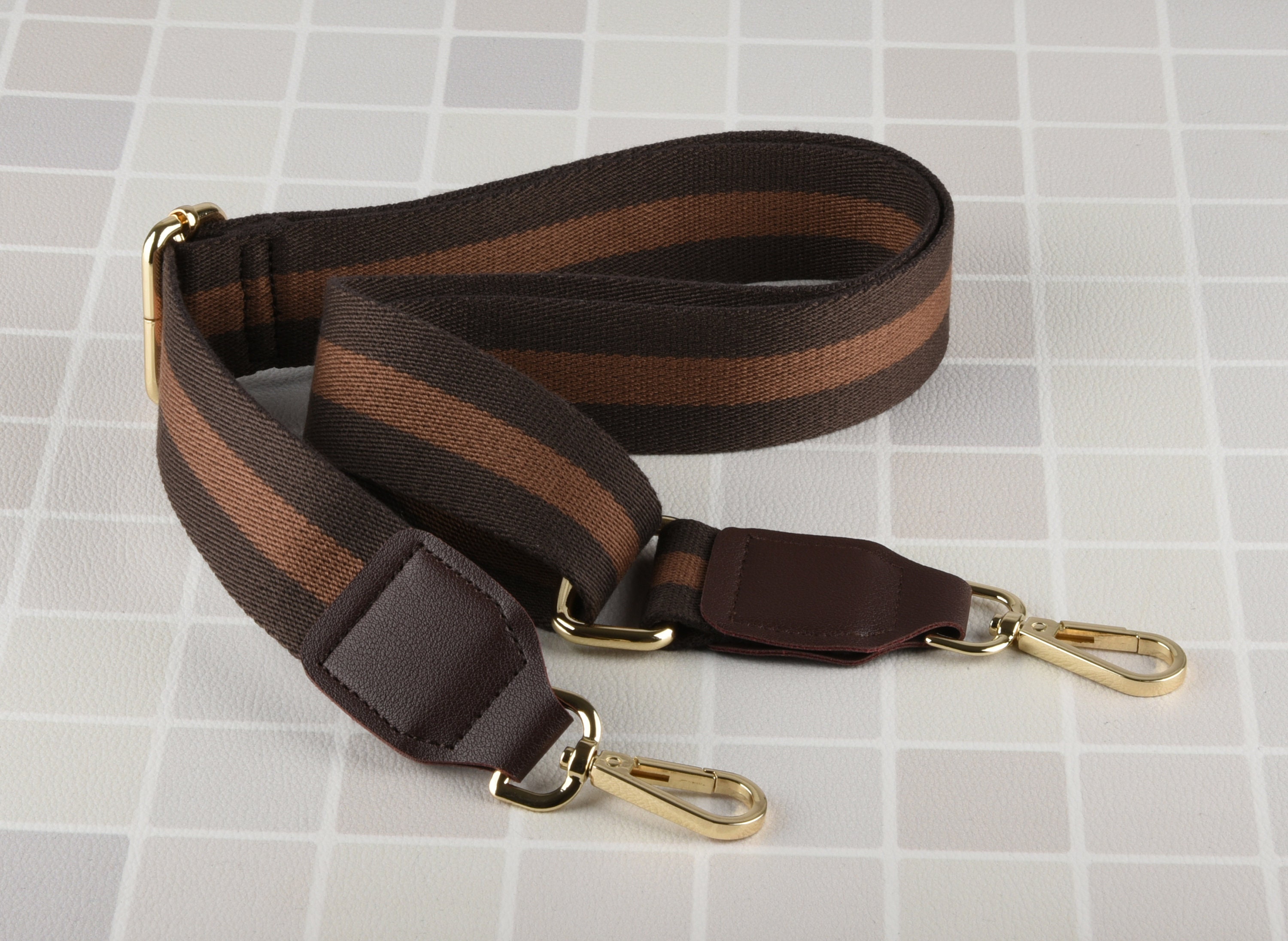 Brown Crossbody Bag Strap Adjustable Handbag Strap Etsy