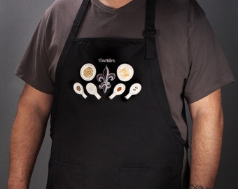 Kitchen aprons for the modern home chef. For men and women. (Tourtière, Canada) FREE SHIPPING