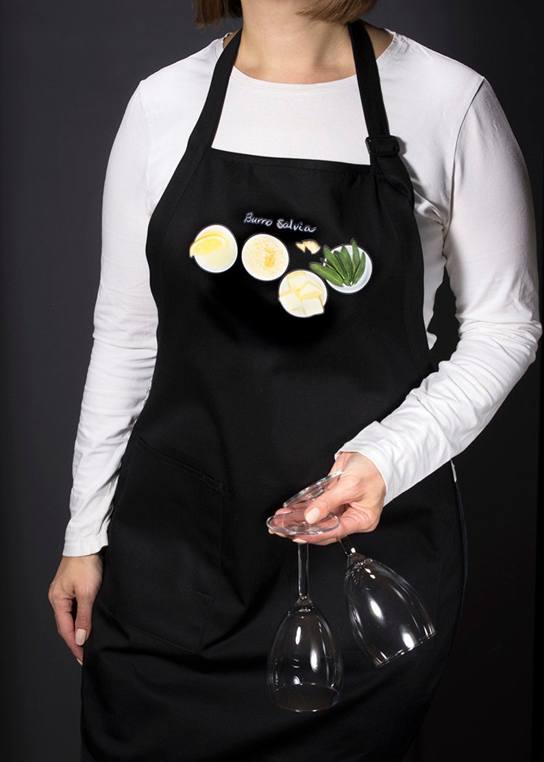 Kitchen aprons for the modern home chef. For men and women Burro Salvia, Italy FREE SHIPPING image 1