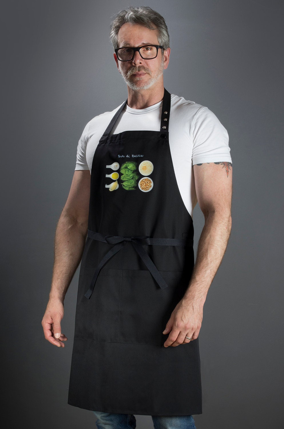 Tabliers de Chef Pour Le à La Maison Moderne. Pour Les Hommes et Femmes. | Pesto Di Basilico, Italie