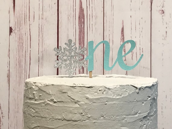 One Snowflake Cake Topper Winter Onederland Cake Topper First Birthday Cake Smash Winter Wonderland Cake Decorations Little Snowflake By Rings And Rattles Catch My Party