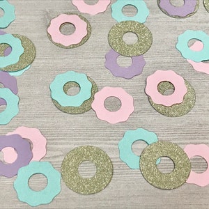 Sprinkled With Love Baby Shower Party Pack, Baby Sprinkle Decorations, Donut Party Supplies, Baby Shower Package, Donut Themed Baby Shower image 5