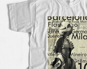 Ronaldinho Soccer T-Shirt – Graphic Tee for Football Fans