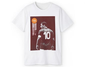 Francesco Totti Soccer T-Shirt - Roma Legend Tee
