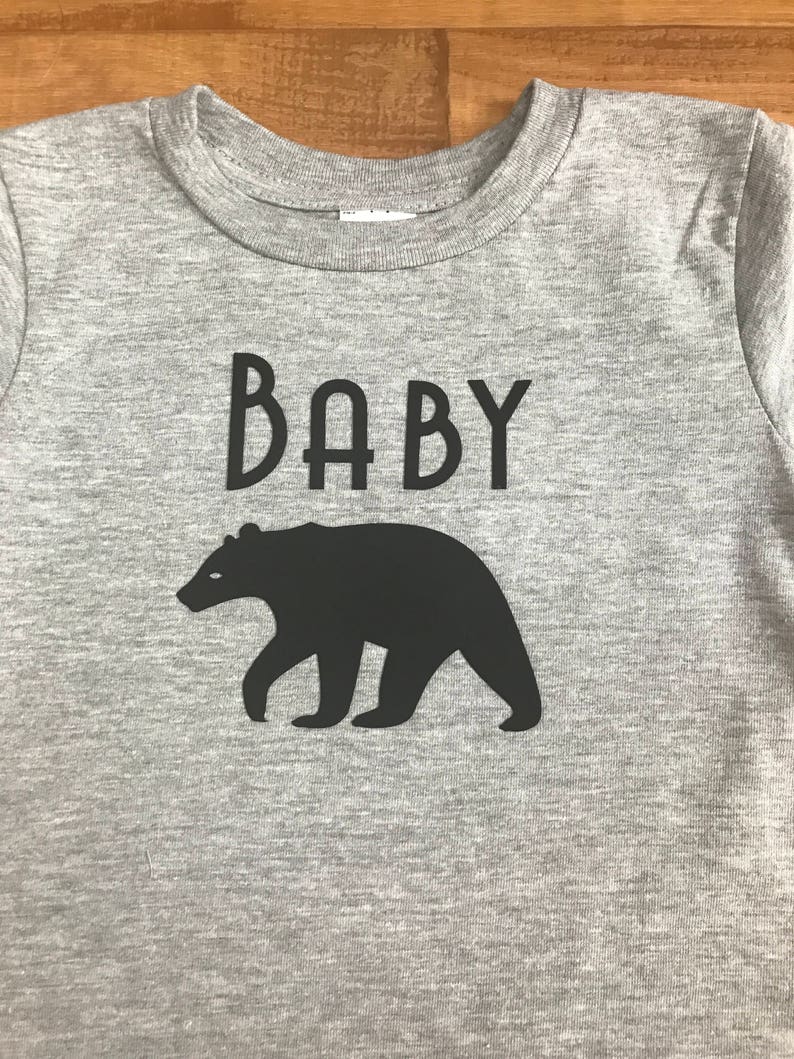 Baby Bear Shirt Etsy