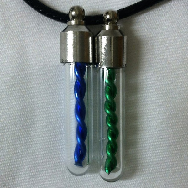 Resident Evil T-Virus Inspired Friendship Necklaces (set)