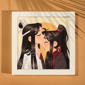 WangXian MDZS Danmei Art Illustration Mini Print