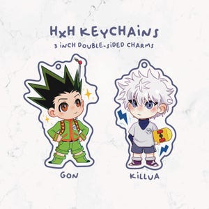 HxH Anime Keychains