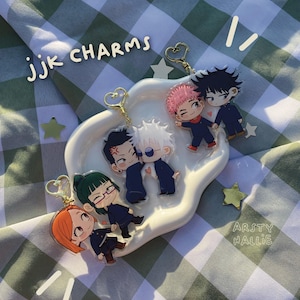 JJK Anime Manga Charm Keychains