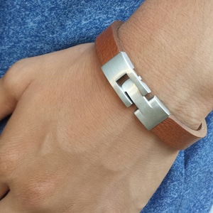 FREE SHIPPING-Personalized Men Bracelet, Bracelet For Men, Bracelet Cuff, Engrave Bracelet,Men Leather Bracelet, Men Custom Leather Bracelet