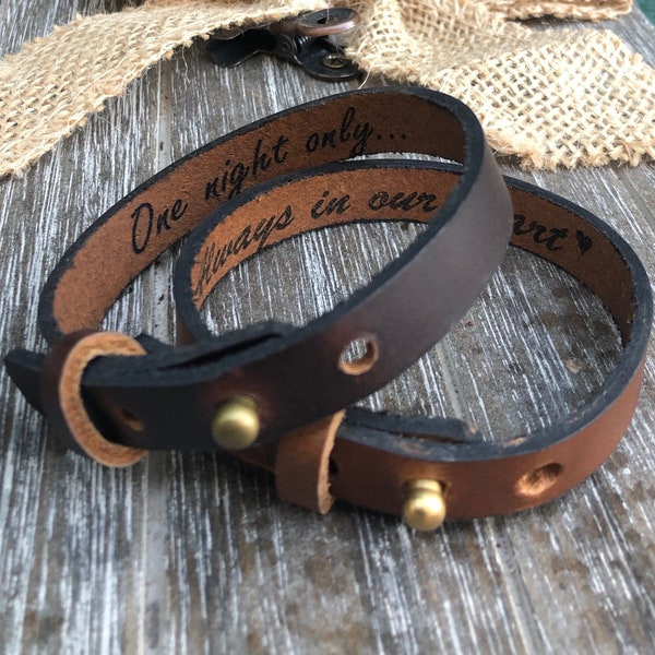 Adjustable leather Bracelet,Personalized Mens Leather Bracelet,Custom Bracelet Men,Custom Bracelet Leather,Father's Day Gifts,Cuff Bracelets