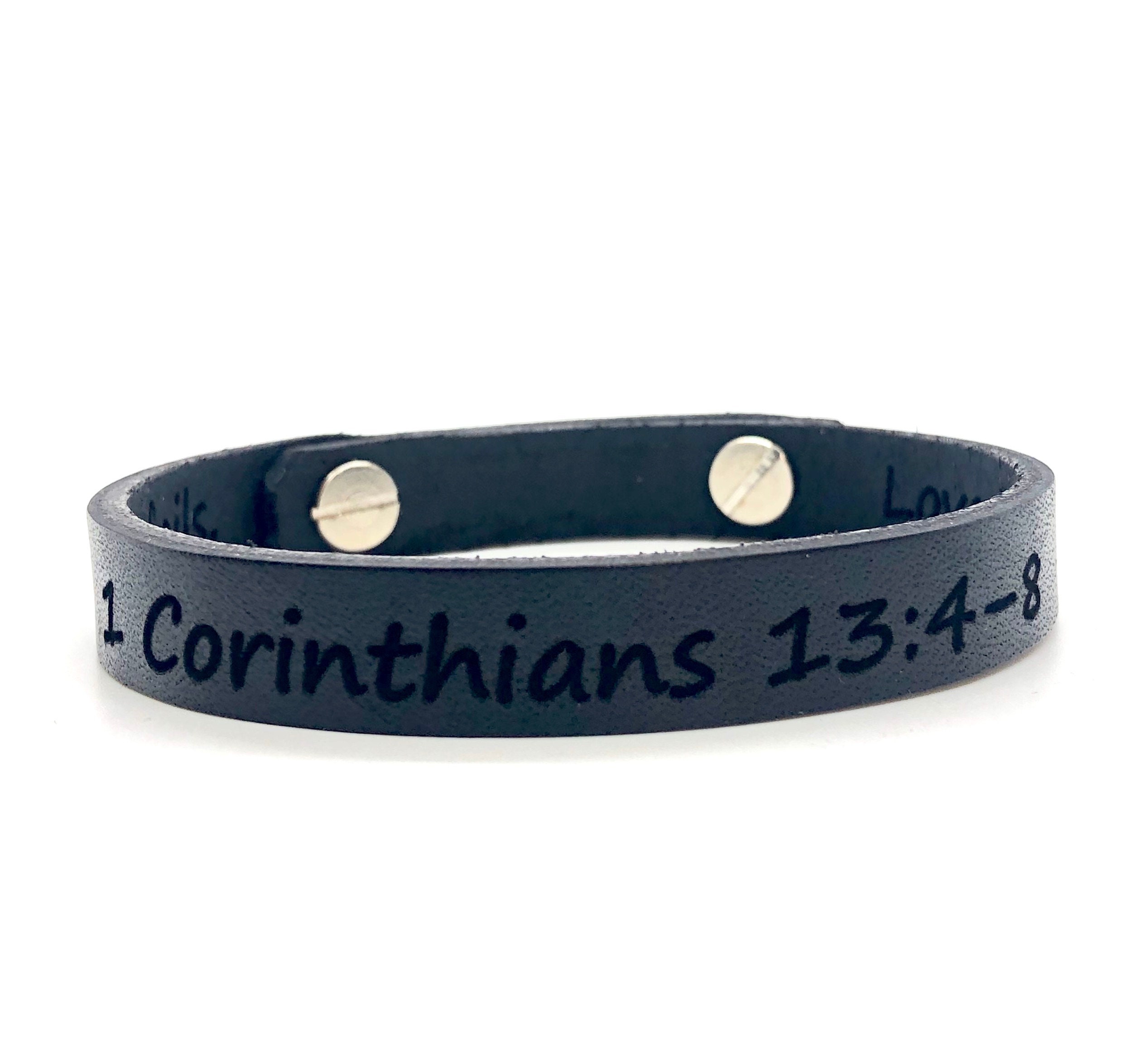 Corinthians 13 shop bracelet