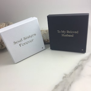 Sieraden geschenkdozen, aangepaste geschenkdozen, gepersonaliseerde sieradendoosjes, geschenkdoos voor armband, kleine geschenkdozen, geschenkdozen aanpassen, zwarte geschenkdozen,