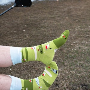 Herrstrumpor | Golf Scene | Friday Sock Co Omaka Strumpor | Golfare | Golf | Golfbana | Golftema Presenter | Golfstrumpor bild 4