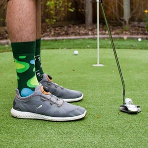 Golf Socks | Friday Sock Co Mismatched Socks | Golf Gift for Him | Boyfriend Christmas Gifts | Man Sock | Dad Socks | Cool Socks | Golf Gift