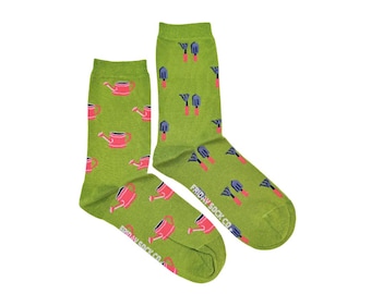 Women's Garden Tool Socks | Purposely Mismatched | Great Gift