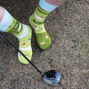 Herrstrumpor | Golf Scene | Friday Sock Co Omaka Strumpor | Golfare | Golf | Golfbana | Golftema Presenter | Golfstrumpor bild 5