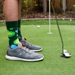 ゴルフソックス | Friday Sock Co ミスマッチソックス | 男性向けゴルフギフト | 男性用ソックス | お父さん用ソックス | クールなソックス | ゴルフギフト