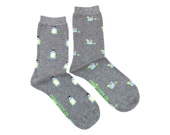 Womens Socks | Gin & Tonic | Friday Sock Co Mismatched Socks | Alcohol Socks for Ladies | Gifts for the Drinker | Gifts for Her