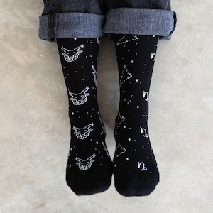レディースソックス | 山羊座 | Friday Sock Co ミスマッチソックス | 星座 | 星座 | 誕生日 | 星占い