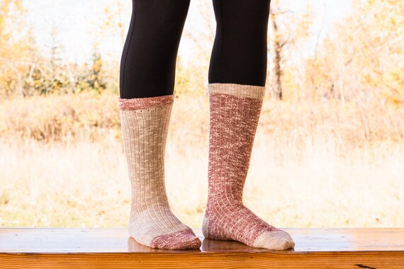 Women s Socks Sandalwood Camp Socks Friday Sock Co Mismatched Socks Cabin Socks Boot Socks Hiking Socks Warm Socks Winter Etsy