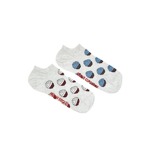 Women&#39;s Ankle Socks | Crave Cupcake | Friday Sock Co. Mismatched Socks | Food Socks | Cupcake Socks | Fun Socks | Cute Socks | Gift Ideas
