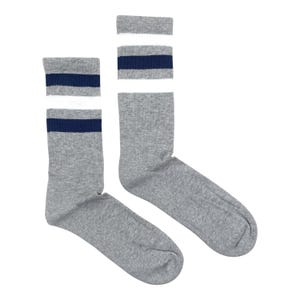Men&#39;s Athletic Socks | Surge | Friday Sock Co Mismatched Socks | Sport Crew Socks | Striped Socks | Tube Socks | Athletic Striped Socks