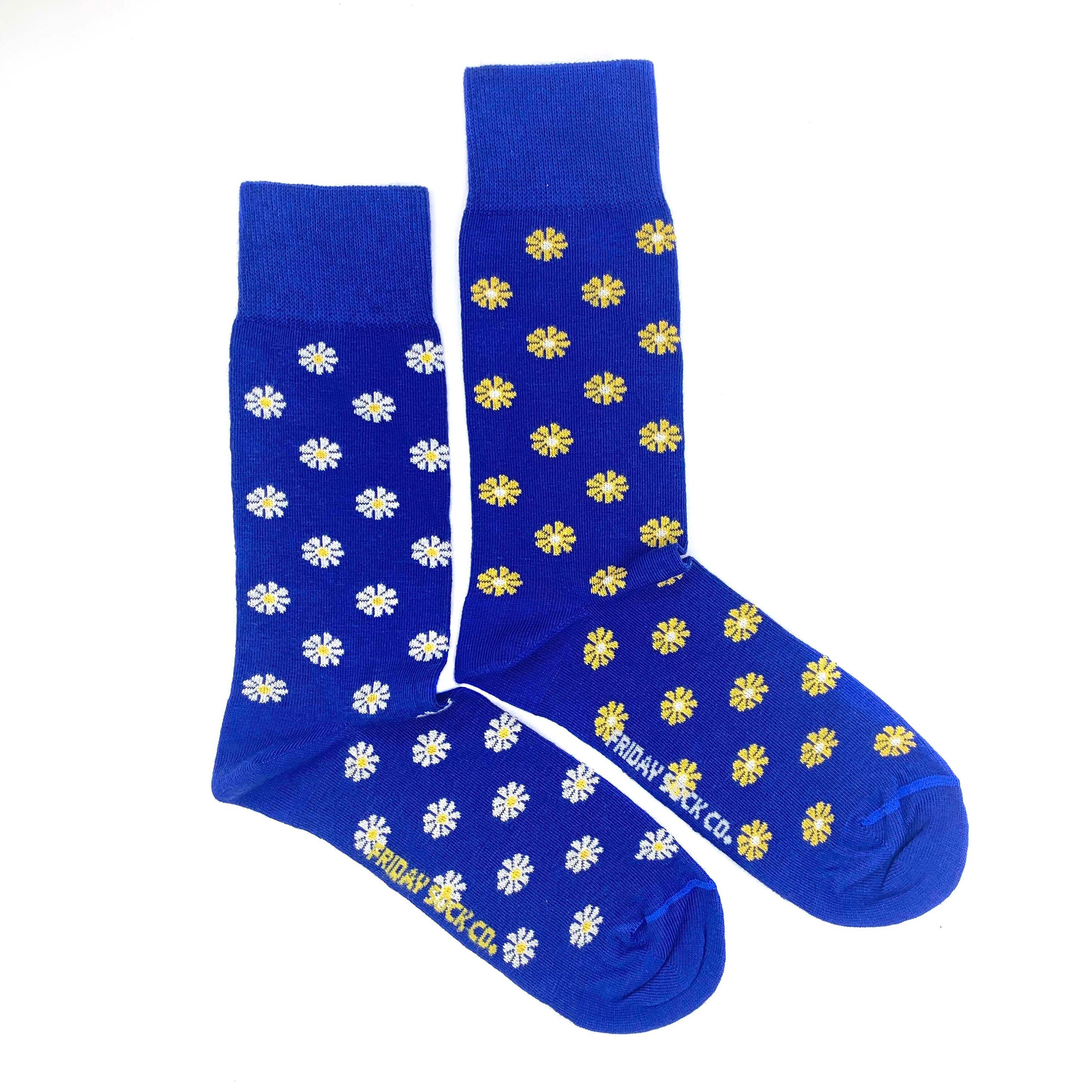 Mens socks Flowers Socks Daisy Socks Funky Socks Fun Etsy